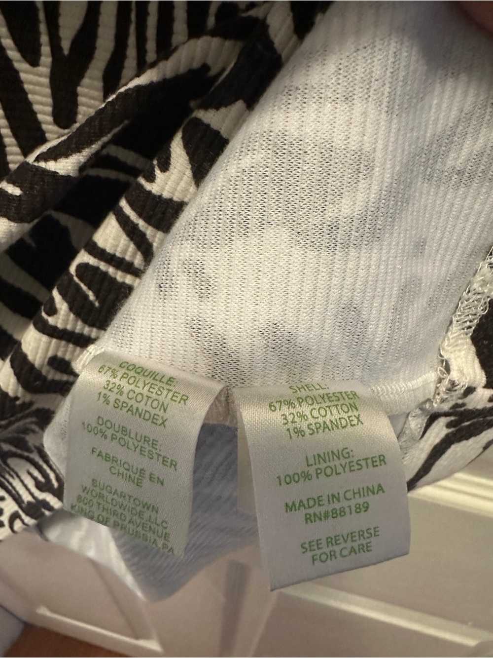 Lilly Pulitzer Layton Dress in Cameo White Full Entourage 🦓 - Picture 9 of 10